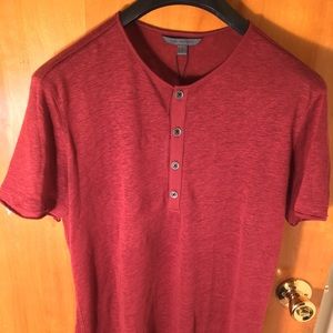 John Varvatos Linen T-Shirt